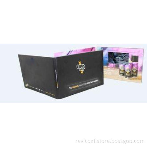 Customized USB port video booklet for promotional activitie